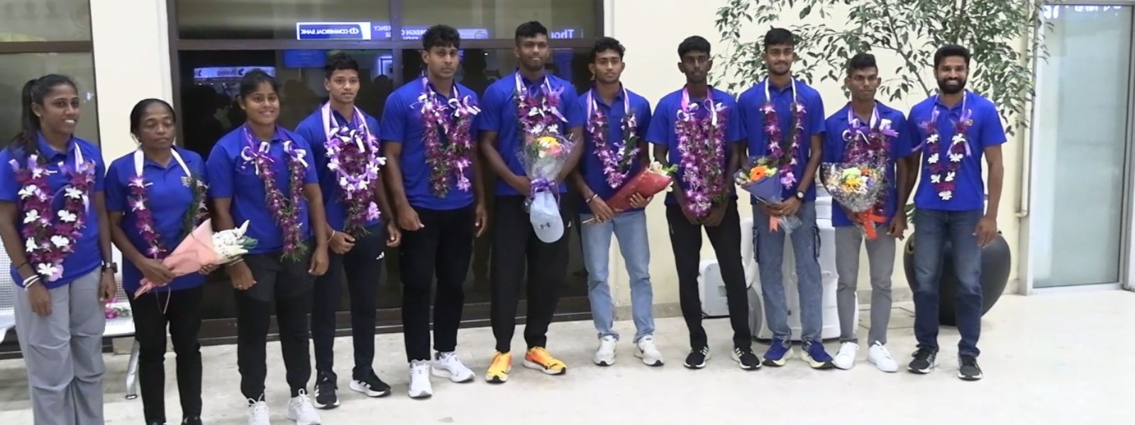 Sri Lankan Athletes Return After Big Win in India